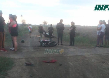 Dos motociclistas accidentados entre Totoras y Clarke: uno debió ser hospitalizado