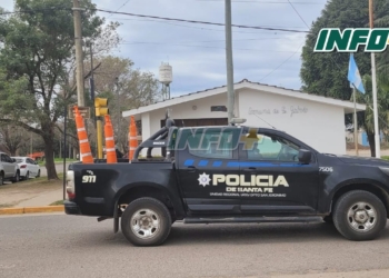 Recuperaron en Gaboto una moto robada en San Lorenzo: una mujer demorada