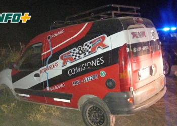 Robaron un utilitario en San Genaro y lo encontraron cerca del basural