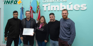 La Comuna de Timbúes agasajó al deportista Daniel Cannelli