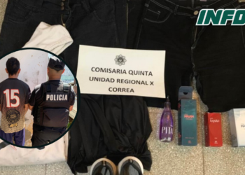 Un robo en una vivienda de Correa derivó en un allanamiento con un detenido
