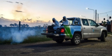Timbúes avanza en la campaña de fumigación para prevenir el dengue