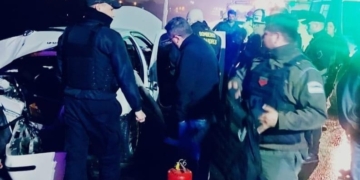 Dos gendarmes heridos tras un fuerte choque en la autopista