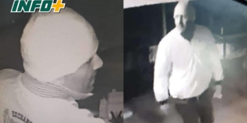 Barrancas: barreteó la puerta de un supermercado, robó y quedó filmado