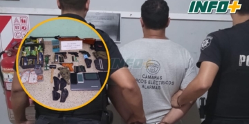 Femicidio en Andino: el acusado estaba armado al momento de la detención