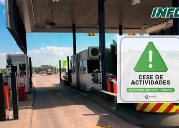 Barreras levantadas en autopista por 56 empleados que quedarán sin trabajo