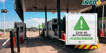 Barreras levantadas en autopista por 56 empleados que quedarán sin trabajo