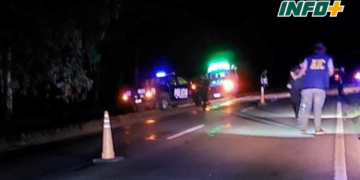 Falleció un joven y una mujer sufrió heridas tras un accidente en Ruta 11