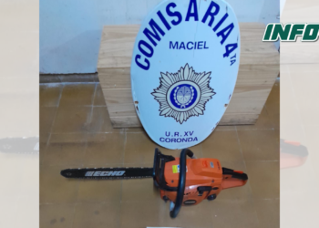Detuvieron a un hombre que ingresó a la EPE Maciel y huyó con una motosierra