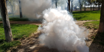 Comenzó la fumigación por la invasión de mosquitos en Pueblo Andino