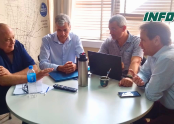 Potenciar a los comerciantes de Totoras: Pascual se reunió con autoridades provinciales