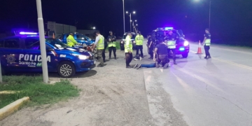 Detuvieron en Timbúes a un sospechoso que huía de la policía y quiso esquivar un control