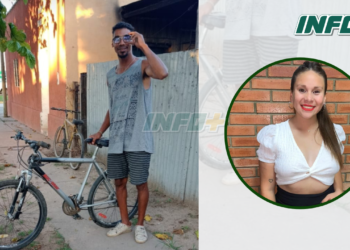 La otra cara: una joven de San Genaro le donó su bici al viajero brasileño asaltado