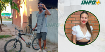 La otra cara: una joven de San Genaro le donó su bici al viajero brasileño asaltado