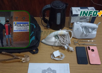 Dos delincuentes de San Genaro fueron detenidos en Centeno tras un robo