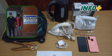 Dos delincuentes de San Genaro fueron detenidos en Centeno tras un robo