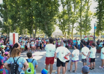 Timbúes: Fiorenza inauguró la colonia de vacaciones con más de 500 participantes