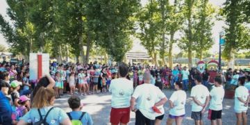 Timbúes: Fiorenza inauguró la colonia de vacaciones con más de 500 participantes