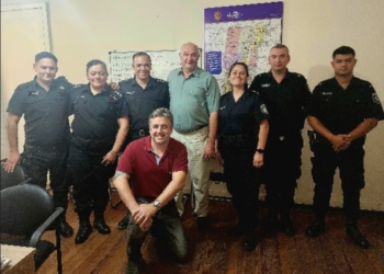 El Ministro de Seguridad reconoció a policías de Centeno tras la detención de un narco
