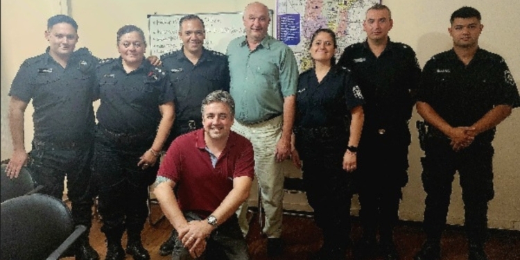 El Ministro de Seguridad reconoció a policías de Centeno tras la detención de un narco