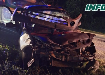 Fuerte choque a la altura de Clason: un conductor hospitalizado