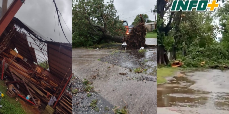 Dramática situación en Barrancas y Puerto Aragón tras la tormenta