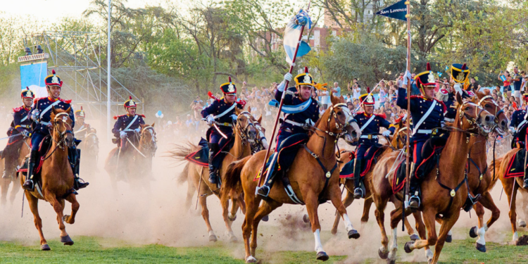 San Lorenzo volverá a recrear la carga de caballería de San Martín a 211 años del combate