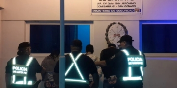 Fiesta del Trigo: robaron celulares y terminaron detenidos