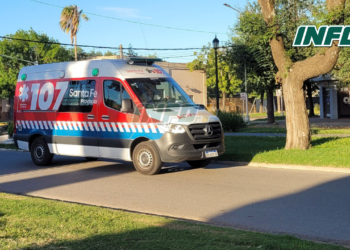 Maciel: dos jóvenes de Gaboto heridos tras caer de una moto