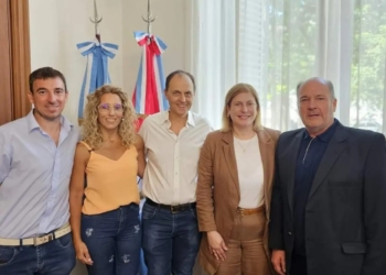 Rasetto y Cattáneo se reunieron con la vicegobernadora: «Trabajar en conjunto»