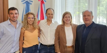 Rasetto y Cattáneo se reunieron con la vicegobernadora: «Trabajar en conjunto»