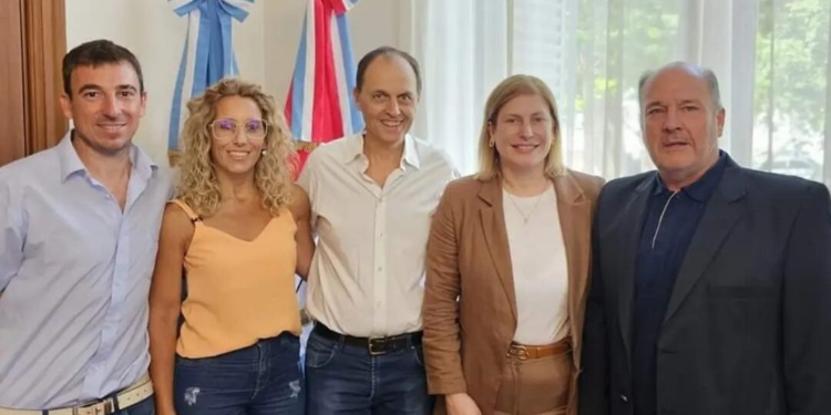 Rasetto y Cattáneo se reunieron con la vicegobernadora: «Trabajar en conjunto»