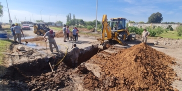Corte y desvíos: comenzaron las obras sobre Ruta 91 en Totoras
