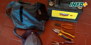 Robo en zona rural de Barrancas, recuperación de elementos y requisa