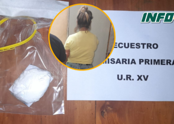 Quiso ingresar a la cárcel de Coronda con cocaína dentro de un paquete de yerba