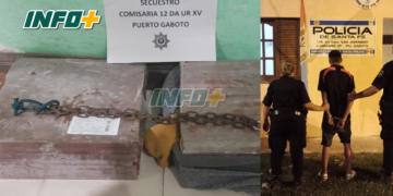 Robo en Gaboto: un aprehendido y recuperación de elementos