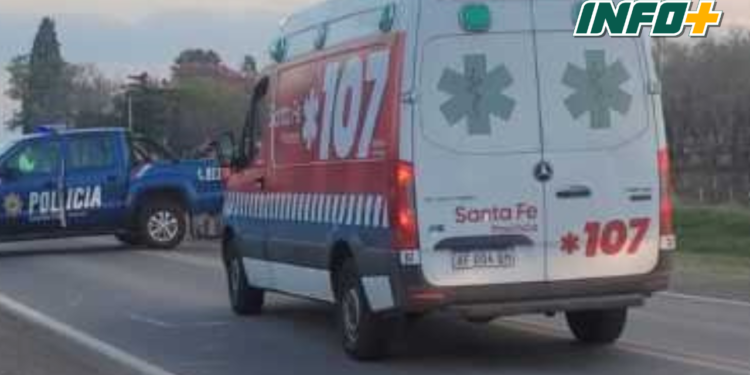 Murió un hombre de 73 años al caer de su moto en Correa