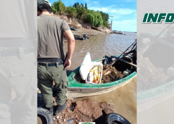 Identificaron a ocho hombres por infringir la ley de pesca en Gaboto y Puerto Aragón