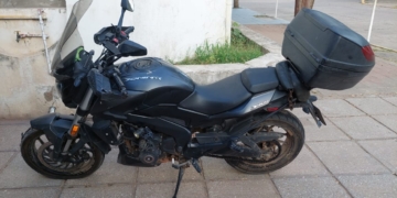 Un hombre de Oliveros cayó de su moto al reventar un neumático en autopista