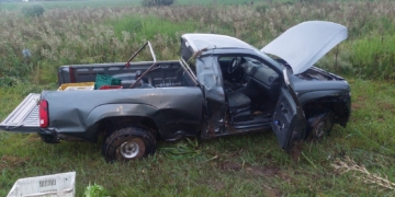 Dos hombres de nacionalidad china heridos al despistar en Barrancas