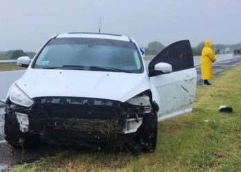 «Hoy puedo seguir viviendo»: el presidente comunal de Correa sufrió un fuerte accidente en autopista