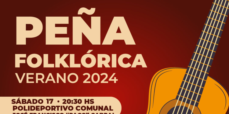 Timbúes invita a disfrutar de una peña folklórica en el Polideportivo Comunal