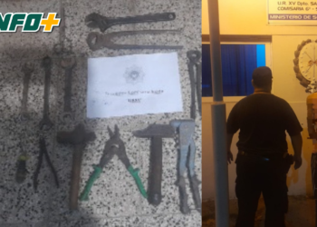 Aprehendieron a un hombre por robo de herramientas en San Genaro