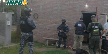 Allanamiento con un detenido en Puerto Aragón por intento de abigeato