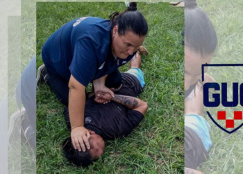 Andino: la jefa de la Guardia Urbana detuvo a un ladrón que le robó a una nena