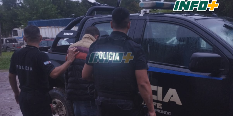 Madrugada violenta en Gaboto: incendio, disparos y aprehensión 