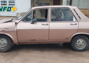 Oliveros: hallaron en autopista un auto robado en Cañada de Gómez