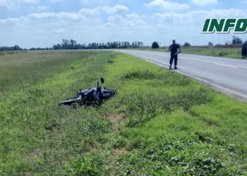 Madre e hija heridas al caer de su moto entre San Genaro y Centeno en Ruta 34