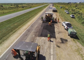 De Rosario a Timbúes: realizan trabajos en la autopista y hay calzada reducida