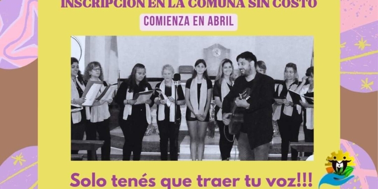 Barrancas invita a formar parte de su nuevo coro comunal